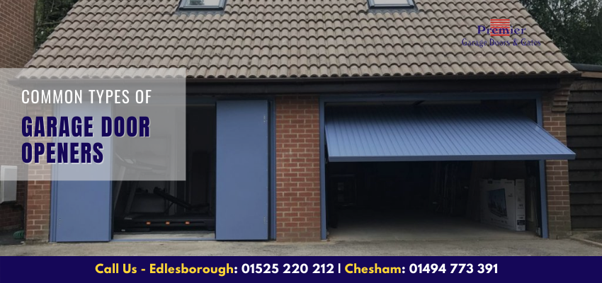 4 Common Types of Garage Door Openers