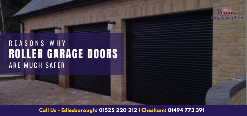 Why are Roller Garage Doors Regarded as a Safer Option?